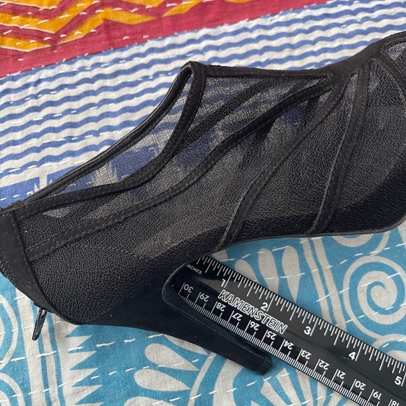 SEXY mesh like fabric high heel shoes - Picture 2 of 5